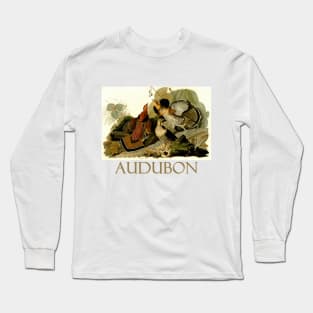 Ruffed Grouse by John James Audubon Long Sleeve T-Shirt